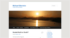 Desktop Screenshot of michaelobermire.com